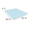 Flash Furniture 12" Queen Mattress, 14" Bed frame & 2" Topper Set XU-BD10-12PSM3M35-Q-GG - alternate 6